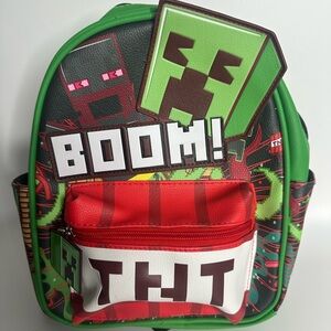 Minecraft Creeper TNT Mini Backpack – Boom! Graphic Bag